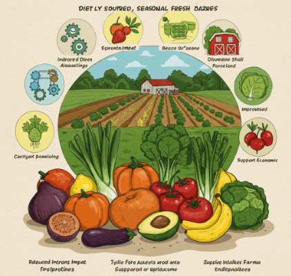 Benefits Eating Seasonally Locally Fresh Produce